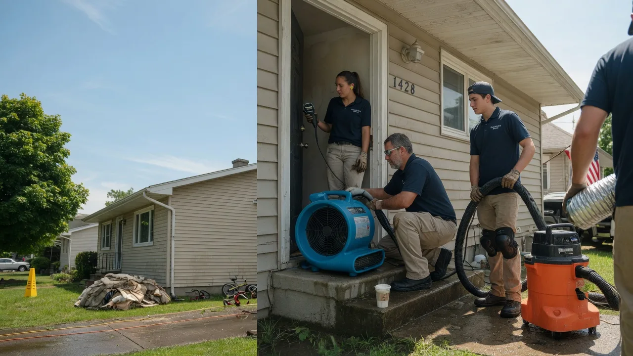 Water Damage Restoration in Woodland, IL near me